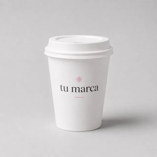 Vasos con tu logo, sin pedir 5.000 de una — Pliego